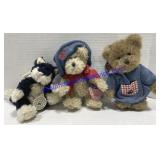 Lot of 3 Boyd Bears