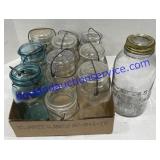 Flat Misc Mason Jars