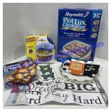 Wall Stickers, Plastic Glad Containers, Etc..