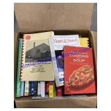 Box of Misc Cook Books
