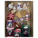 Flat of Christmas Ornaments