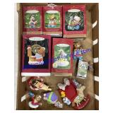 Flat of Christmas Ornaments