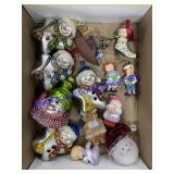 Flat of Christmas Ornaments