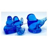 Lot of (3) Leo Ward Blue Bird Of Happiness