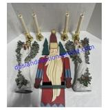 Candle Lamps , Angel Figurines , Santa Wall Decor