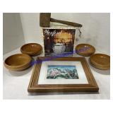 Misc Ice Bucket , Wooden Bowls, Tenderizing