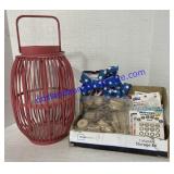 Decorative Candle Lantern, Etc..