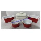 Flat of Ceramic Kitchenware