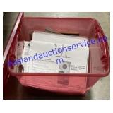 Misc Decor Craft Prints & Sterilite Tote