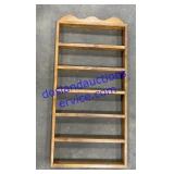 Wooden Wall Decor Shelf 38" Tall