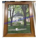 Gazebo Painting 30" x 24"