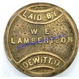 Vintage W.E. Lambertson - DeWitt, IA  (5")