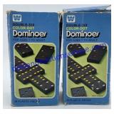 Two Boxes of Double Six Dominoes