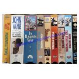 Flat of John Wayne VHS Tapes