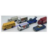 Lot of (7) Vintage Corgi Juniors Vehicles