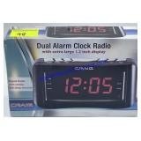 Dual Alarm Clock Radio