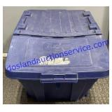 Tucker Tote W/ Flap Lid