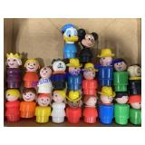 Lot of (20) Vintage Fisher Price Little People
