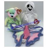 Lot of (3) Retired 1999 TY Beanie Babies - Mint