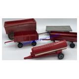 Lot of (5) Farm Wagons