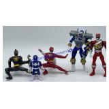 Flat of Power Rangers Figurines