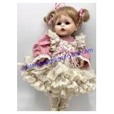 Vintage "All" Porcelain Doll (17")