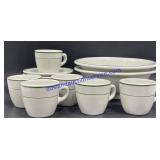 Vintage Restaurant Ware - Buffalo China Green