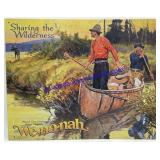 Wenonah Canoe Company Metal Sign (16 x 13)