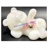 Fenton Glass Iridescent Bear (2")