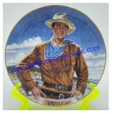 Franklin Mint "The Duke" Collectors Plate