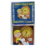 Vintage Snoopy & Charlie Brown Talking Alarm