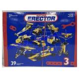 Meccano Erector Metal Construction Set