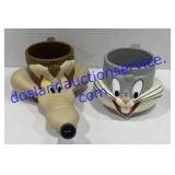 Road Runner & Bugs Bunny Cups