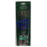 Village Mercury Glass Ornament " Department 56"