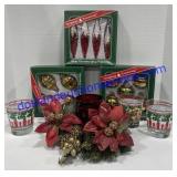 Misc Tree Decor & Christmas Glasses