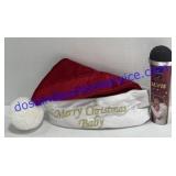 Santa Hat & Elvis Microphone