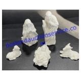 Inspiring Traditions White Bisque Mini Nativity