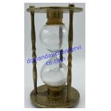 Ornate Brass Hourglass