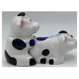 Set of Novelty Cow Salt & Pepper Shakers