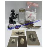 Flat Of Misc Items - Pro Towel , Vintage Photos ,