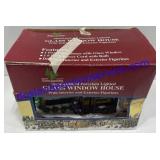 Holiday Expressions Glass Window House