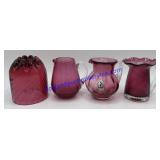 Pilgrim Glass W/ Similar Glassware Decor