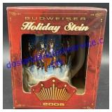 Budweiser Holiday Stein 2005