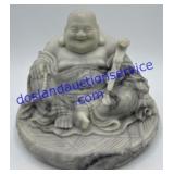 Smiling  Buddha Figurine (6")