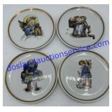 (4) The Berta Hummel Museum Miniature Plate