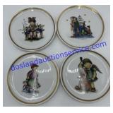 (4) The Berta Hummel Museum Miniature Plate