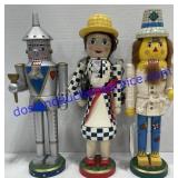 Wizard of Oz Nutcrackers 14" Tall