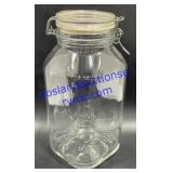 Per Alimenti Hinged Locking  Lid Jar 11" Tall