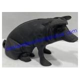 Cast Iron Pig Piggy Bank