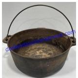 Griswold Tote-Top Dutch Oven Cast Iron Boiling